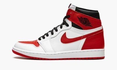 Pre-owned Jordan Size 9.5m/11w  1 Heritage 2022 - 555088-161 In Red