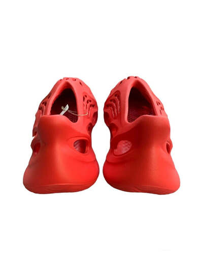 Pre-owned Adidas Originals Size 12 - Adidas Yeezy Foam Runner Vermillion In Red