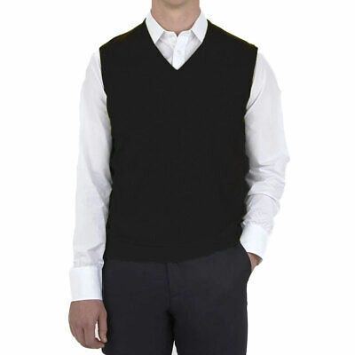 Pre-owned Turnbull & Asser Black Cashmere V-neck Slipover Knlng155 $695