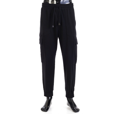 Pre-owned Brioni 1650$ Black Sweatpants - Multipockets, Virgin Wool