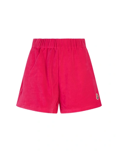 Moncler Shorts-xs Nd  Female In Red