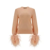 Gucci Wool Sweater Women In Pink