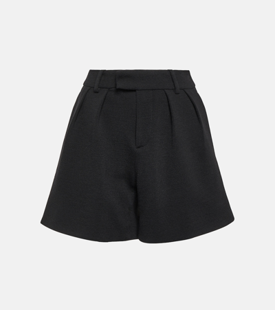 Gucci Wool Jersey Shorts In Black