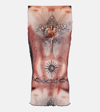 Jean Paul Gaultier Neutral Graphic-print Midi Skirt In Neutrals