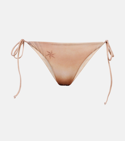 Jean Paul Gaultier Tattoo Collection Bikini In Neutrals