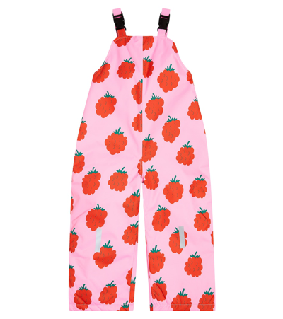 Tinycottons Babies' Raspberries填充雪地连身衣 In Pink