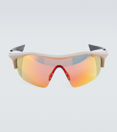 Dior Xplorer M1u Shield Sunglasses In Multicoloured