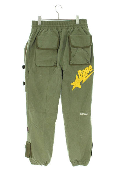 Pre-owned Bape X Readymade Multi Pocket Cargo Pants In Khaki