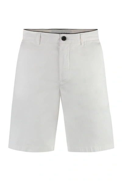 Department 5 Man Shorts & Bermuda Shorts Light Grey Size 36 Cotton, Elastane In White