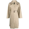 Mackintosh Kintore Bonded Cotton Trench Coat In Neutrals