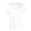 Majestic White Cotton Crew Neck T-shirt In White