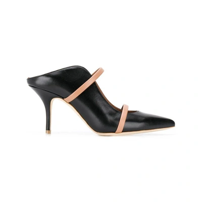 Malone Souliers Maureen Leather Mules In Black