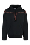 MARCELO BURLON COUNTY OF MILAN MARCELO BURLON COUNTY OF MILAN HOODED SWEATSHIRT