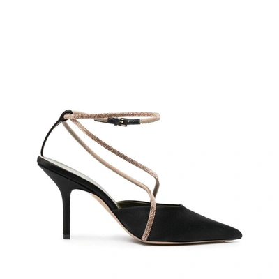Maria Luca 100mm Pointed-toe Pumps In Black