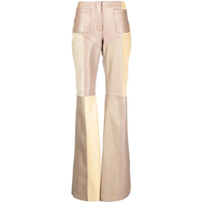 Marine Serre Pants In Neutrals