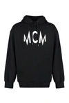 MCM MCM LOGO INTARSIA HOODIE