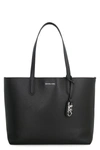 Michael Michael Kors Michael Kors Eliza Leather Tote In Black