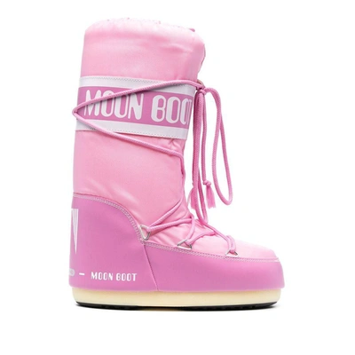 Moon Boot Iconic In Pink