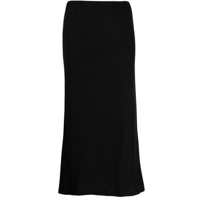 Musier Porquerolles Long Skirt In Black
