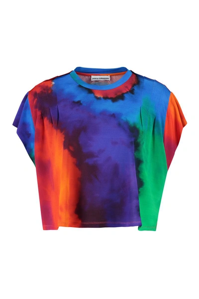 Rabanne Printed T-shirt In Multicolour