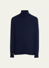 BRUNELLO CUCINELLI MEN'S CASHMERE TURTLENECK SWEATER