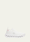 Loewe X On Cloudtilt Embellished Spandex Sneakers In All White