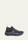 Loewe X On Cloudtilt Embellished Spandex Sneakers In All Black
