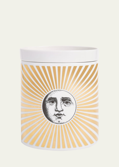 Fornasetti Immaginazione Nel Mentre Large Candle In Gold