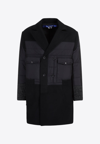Junya Watanabe Coats & Jackets In Black