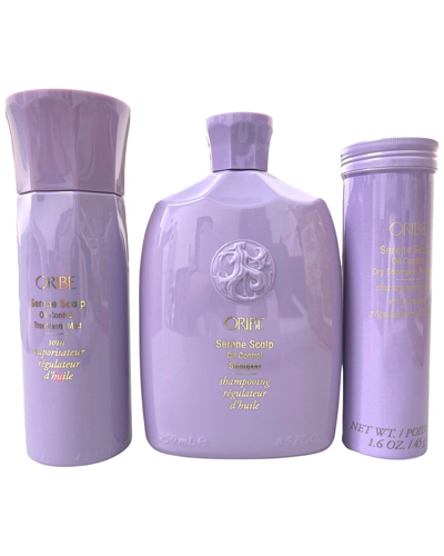 Oribe Serene Scalp Oil Control Shampoo Trio Set