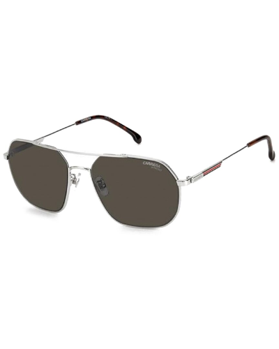Carrera Unisex Ca1035gs-0010-ir Fashion 58mm Palladium Sunglasses In Silver
