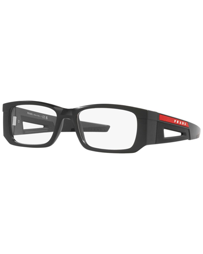 Prada Men's Ps03pv 55mm Optical Frames In Grey