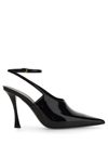 Givenchy Sleek Slingback Pumps With Pointed Design In Black