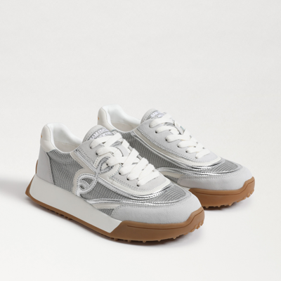 Sam Edelman Luna Sneaker Silver/white