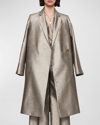 Joseph Clotilde Metallic Single-button Coat In Metallic Spark