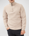 RODD & GUNN MEN'S ROBBIES ROAD QUARTER-ZIP SWEATER