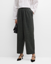 ESKANDAR LONGER JAPANESE WOOL TROUSER