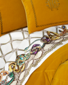 Roberto Cavalli Spider Queen Fitted Sheet In Gold