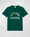 Lacoste X Le Fleur Jersey T-shirt - Xs In Green