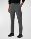 BUGATCHI MEN'S STRAIGHT-FIT SOFT TOUCH DRESS PANTS