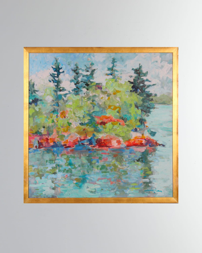 Shadow Catchers Lake Life Giclee Wall Art In Multi