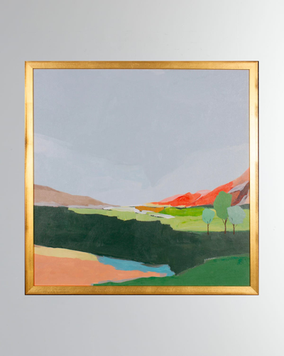 Shadow Catchers Green Hills Giclee Wall Art In Multi