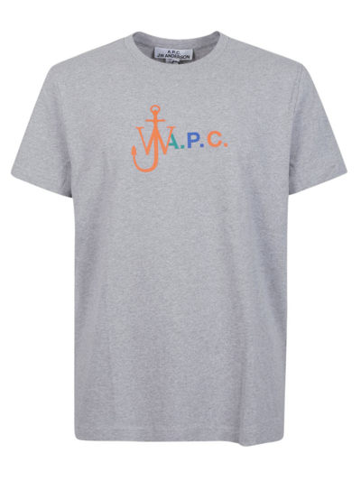 A.P.C. X JW ANDERSON LOGO COTTON T-SHIRT