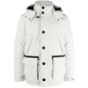 Fay Caban Piuma Kapuzenjacke In Neutrals