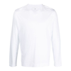 Fedeli Long-sleeved Cotton T-shirt In White