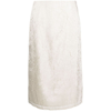 Filippa K Crinkled Pencil Skirt In Neutrals