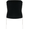 Giuseppe Di Morabito Crystal-embellished Bandeau Top In Black
