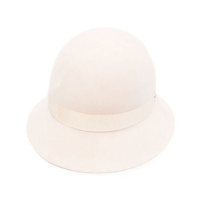 Helen Kaminski Ribbon-trim Felt Sun Hat In Neutrals