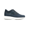 Hogan Interactive Low-top Sneakers In Blue
