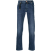 Incotex 5p Denim Comfort Trousers In Blue